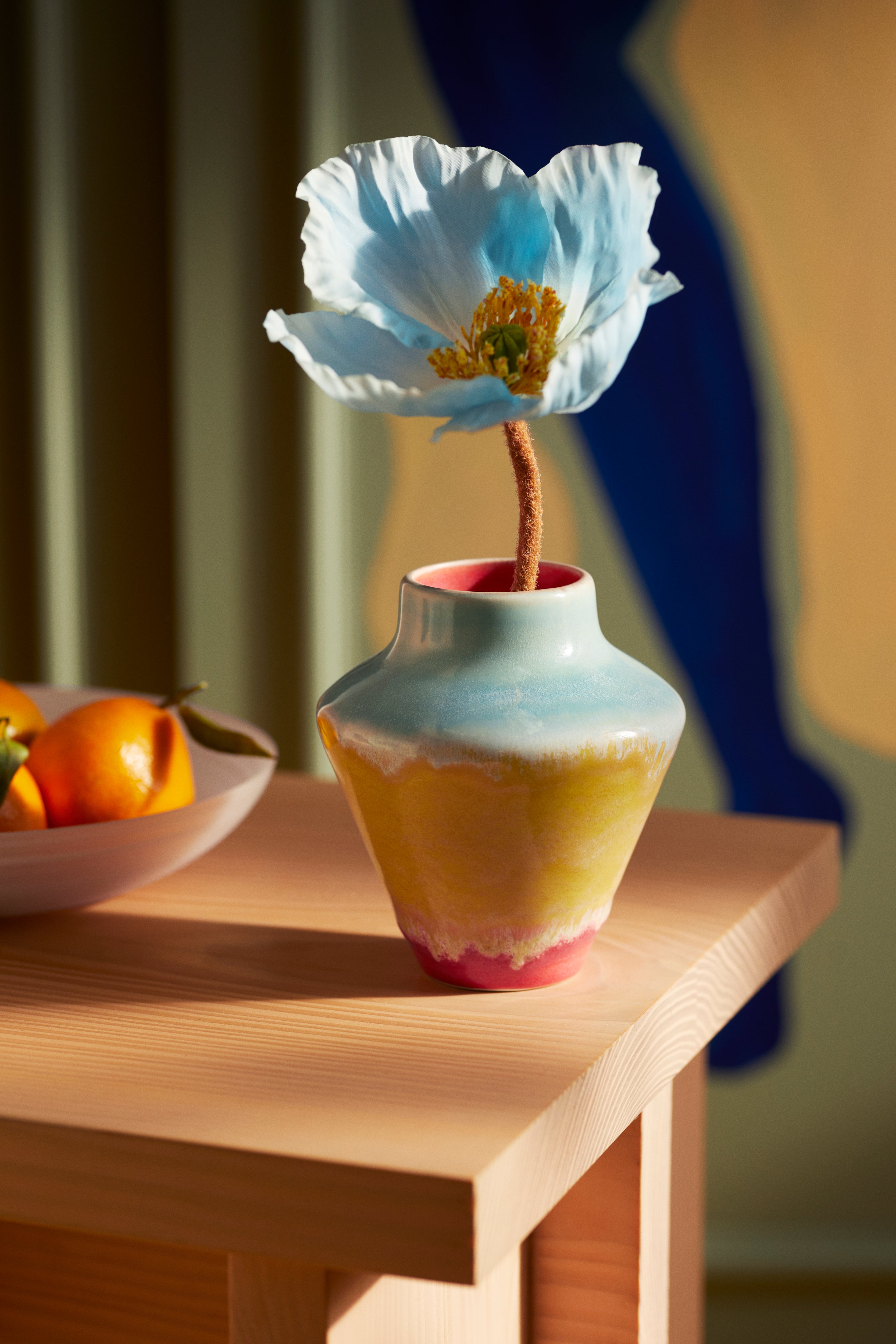 Poppery vase - H12 cm.